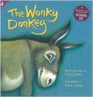 Book cover of The Wonky Donkey by Craig           Smith, Katz Cowley (Illus.)