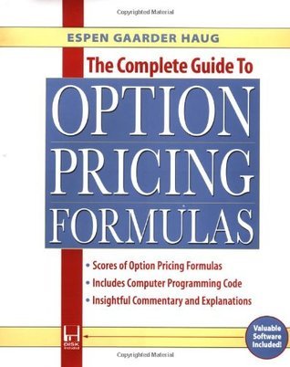 Book cover of The Complete Guide To Option Pricing Formulas by Espen Gaardner Haug