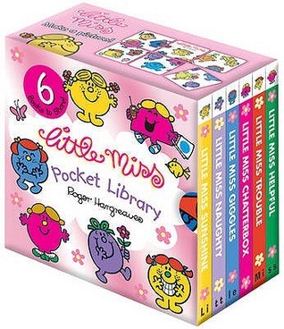 Book cover of Little Miss Pocket Library by Roger Hargreaves