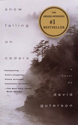 Book cover of Snow Falling On Cedars by David Guterson