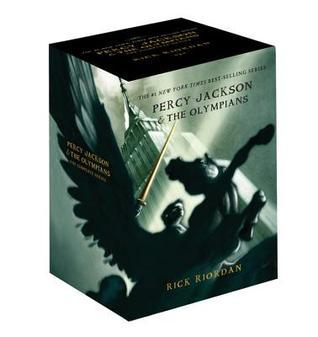 Book cover of Percy Jackson Pbk 5-Book Boxed Set by Rick Riordan