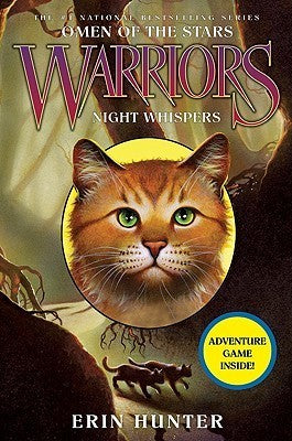 Book cover of Night Whispers by Erin Hunter, Owen Richardson (Illus.), Allen Douglas (Illus.)