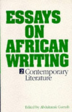 Book cover of Essays On African Writing, II: A Re-Evaluation by Abdulrazak Gurnah (Ed.)