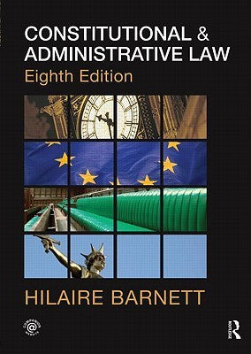 Book cover of Constitutional & Administrative Law by Hilaire Barnett, Robert Jago