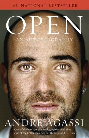 Book cover of Open: An Autobiography by Andre Agassi