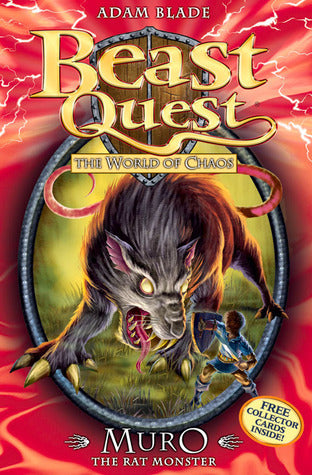 Book cover of Muro The Rat Monster by Adam Blade