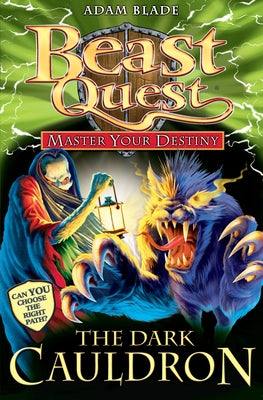 Book cover of The Dark Cauldron by Adam Blade