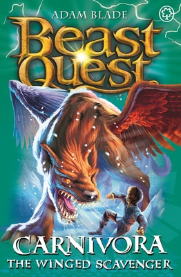 Book cover of Carnivora The Winged Scavenger by Adam Blade