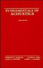 Book cover of Fundamentals Of Acoustics by Lawrence E. Kinsler, Austin R. Frey, Alan B. Coppens, James V. Sanders