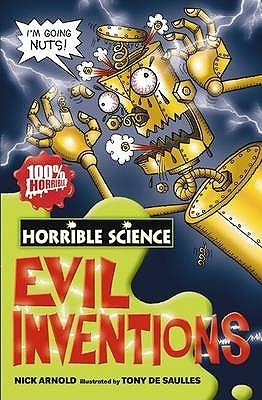 Book cover of Evil Inventions by Nick Arnold
