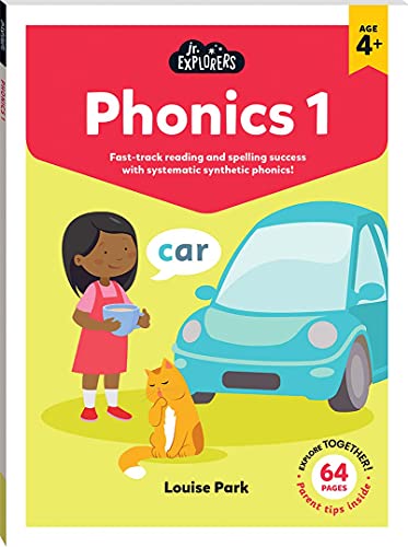 Book cover of Junior Explorers: Phonics Stage 1 by Hinkler