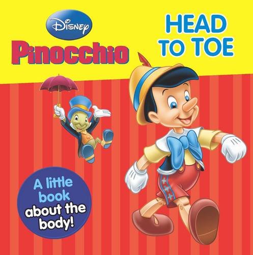 Book cover of Disney Mini Board Books -Pinocchio: From Head to Toe by unknown author
