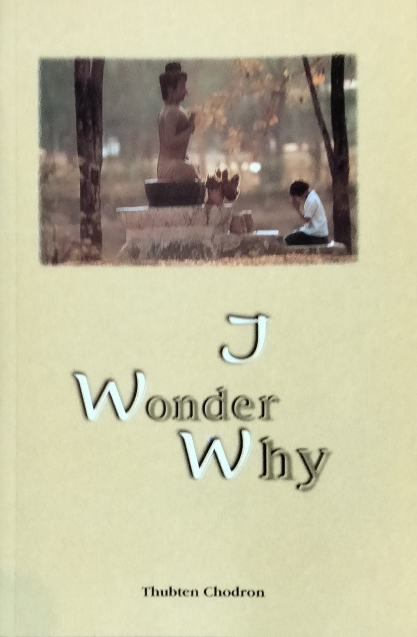 Book cover of I Wonder Why by Thubten Chodron