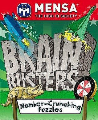 Book cover of Mensa Brain Busters - Number Crunching Puzzles by Harold Gale, Carolyn Skitt