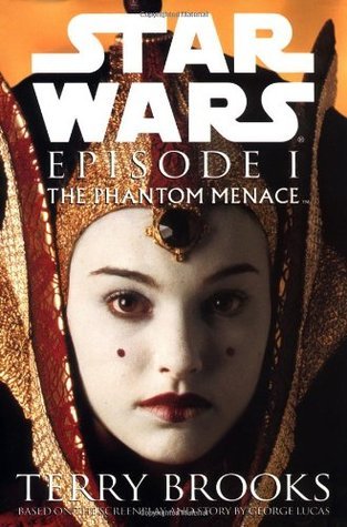Book cover of Star Wars, Episode 1: The Phantom Menace by Terry Brooks, George Lucas