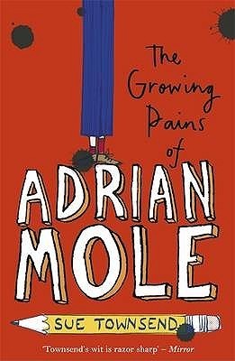 Book cover of The Growing Pains of Adrian Mole by Sue Townsend