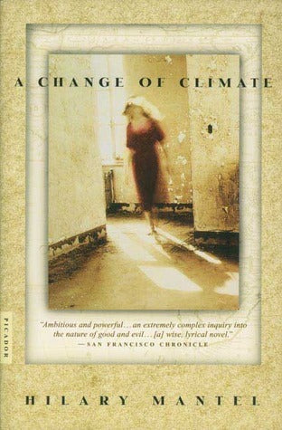 Book cover of A Change of Climate by Hilary Mantel