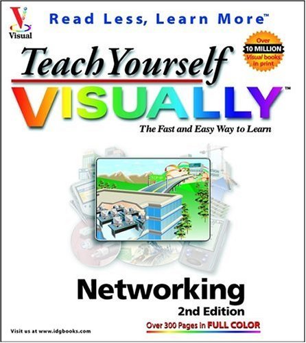 Book cover of Teach Yourself Visually Networking by Paul Whitehead