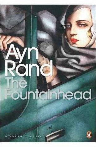 Book cover of The Fountainhead by Ayn Rand