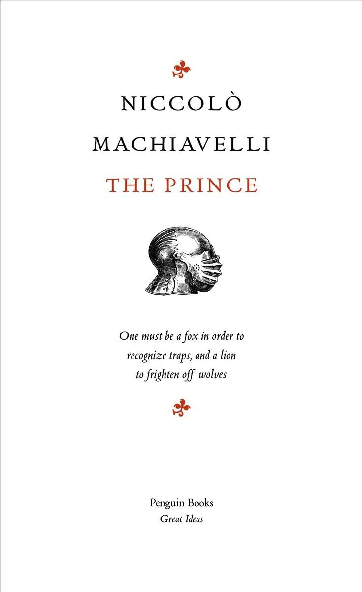 Book cover of The Prince by Niccolò Machiavelli, George Bull (Trans.)