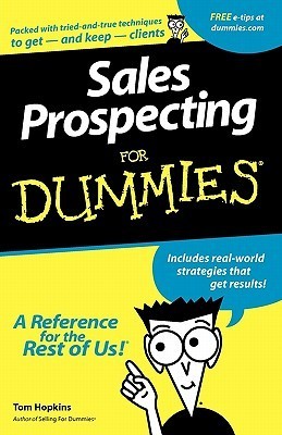 Book cover of Sales Prospecting For Dummies by Tom Hopkins