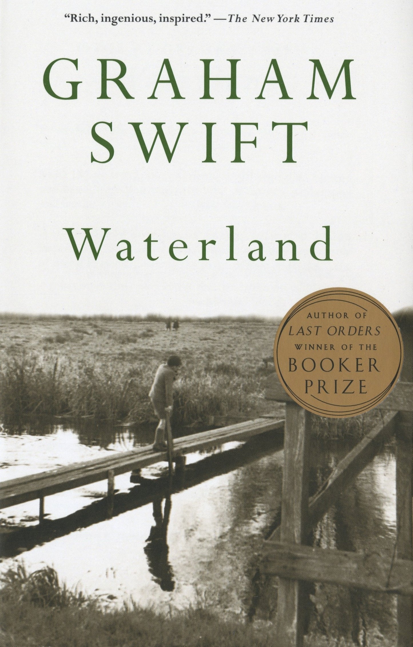 Book cover of Waterland by Graham Swift