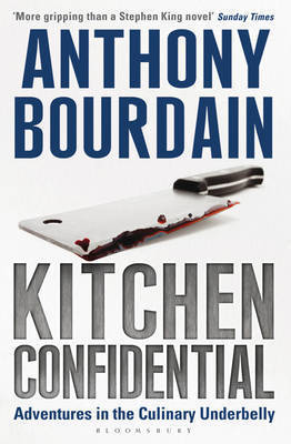 Book cover of Kitchen Confidential by Anthony Bourdain