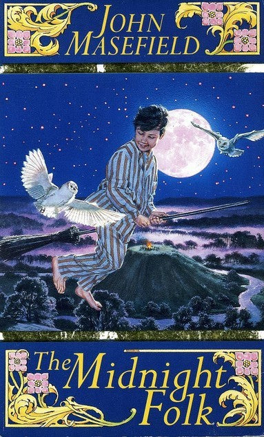 Book cover of The Midnight Folk by John Masefield