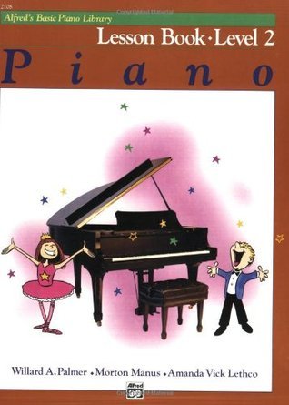 Book cover of Alfred's Basic Piano Library Lesson Book, Bk 2 by Willard A. Palmer