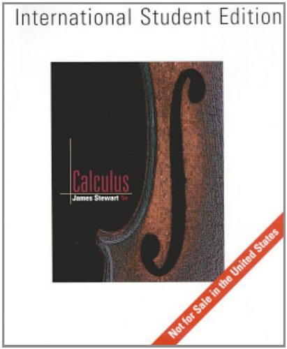 Book cover of Calculus by James Stewart