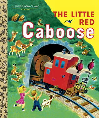 Book cover of The Little Red Caboose by Marian Potter, Tibor Gergely