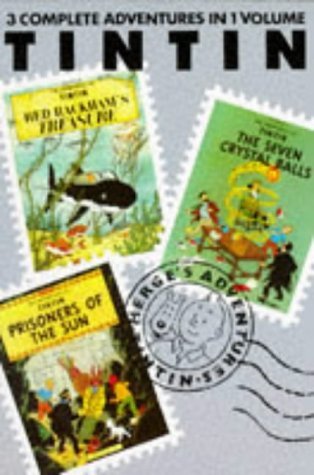 Book cover of The Adventures Of Tintin, Vol. 4: Red Rackham's Treasure / The Seven Crystal Balls / Prisoners Of The Sun by Hergé