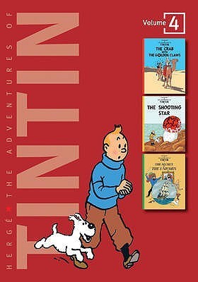 Book cover of The Adventures Of Tintin: Volume 4: The Crab With The Golden Claws, The Shooting Star & The Secret Of The Unicorn by Hergé