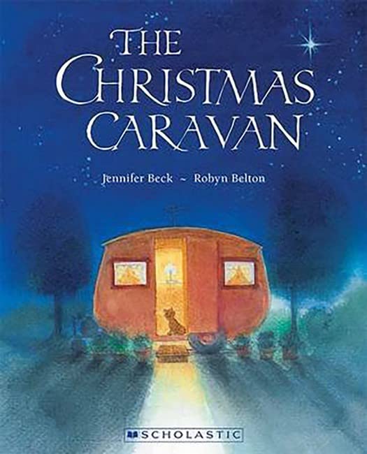 Book cover of The Christmas Caravan by Jennifer Beck