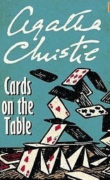 Book cover of Cards On The Table by Agatha Christie