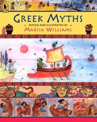 Book cover of Greek Myths by Marcia Williams