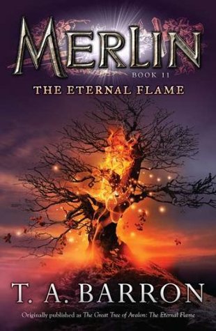 Book cover of The Eternal Flame by T.A. Barron