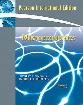 Book cover of Microeconomics by Robert S. Pindyck, Daniel L. Rubinfeld