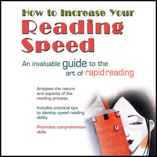 Book cover of How To Increase Your Reading Speed by G. C. Ahuja