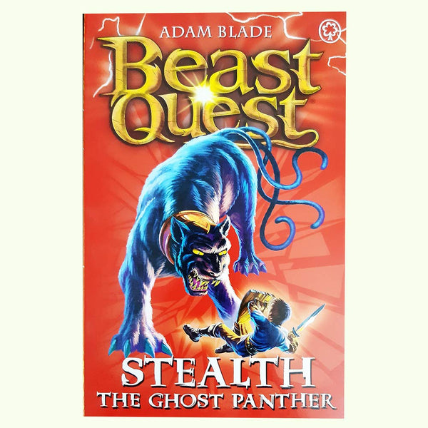 Book cover of Beast Quest Stealth: The Ghost Panther by Adam Blade