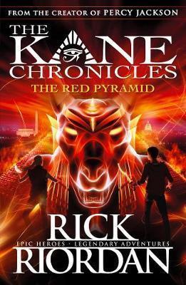 Book cover of The Red Pyramid by Rick Riordan