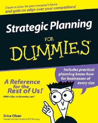 Book cover of Strategic Planning For Dummies by Erica Olsen