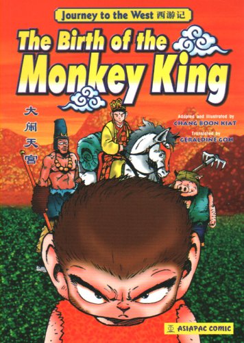 Book cover of The Birth of the Monkey King by Chang Boon Kiat