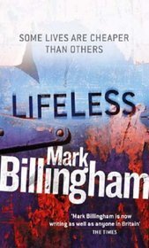 Book cover of Lifeless by Mark Billingham