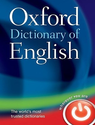 Book cover of Oxford Dictionary Of English by Oxford Dictionaries