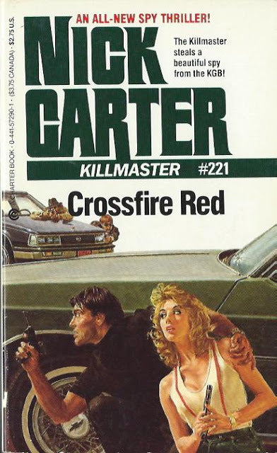 Book cover of Crossfire Red by Nick Carter