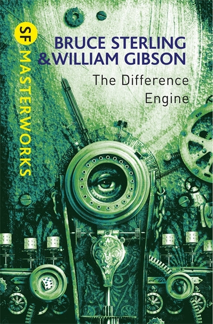 Book cover of The Difference Engine by William Gibson