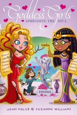 Book cover of Aphrodite The Diva by Joan Holub, Suzanne Williams