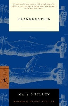 Book cover of Frankenstein Or, The Modern Prometheus by Mary Wollstonecraft Shelley
