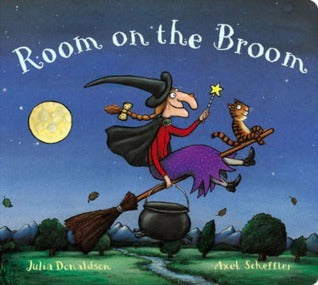Book cover of Room on the Broom by Julia Donaldson, Axel Scheffler (Illus.)